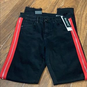 Blank NYC black skinny leg jeans size 26